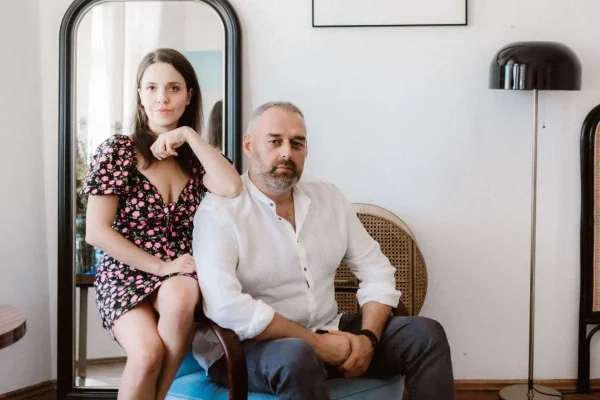 zaneta bogdziewicz z partnerem biznesowym